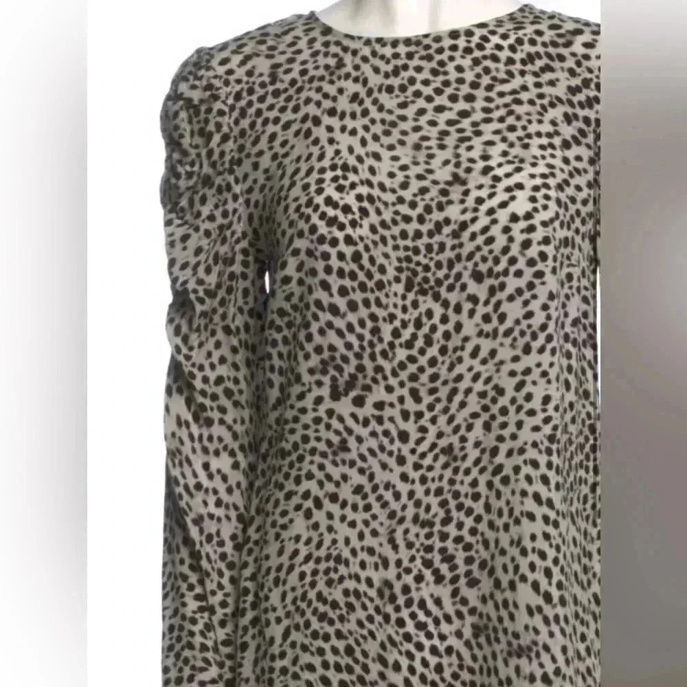 Lovely Anine Bing Animal Print Mini Dress size M - Picture 5 of 8